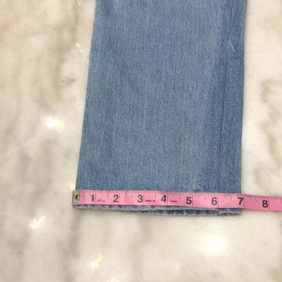 Vintage Levi’s 514 Reworked With Camo Patches Size 5 30x31.5 Made in USA - Picture 15 of 15